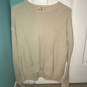 cream sweater top!